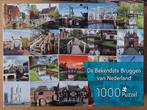 puzzel 1000 st - Tucker's - bekendste bruggen van NL, Ophalen of Verzenden, 500 t/m 1500 stukjes, Zo goed als nieuw, Legpuzzel