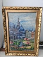 De Grote Markt in Brussel - Romantiek in olieverf, Enlèvement ou Envoi