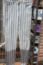 Gestreepte broek blauw wit Brax mt 36, Kleding | Dames, Ophalen of Verzenden, Zo goed als nieuw, Maat 36 (S), Lang