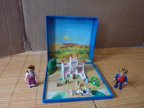 Micro paleis kasteel prinses koning koningin mini 4330, Kinderen en Baby's, Speelgoed | Playmobil, Zo goed als nieuw, Complete set