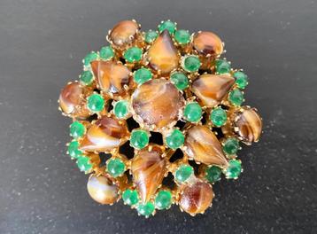 Mode-sieraden - Vintage broche uit de jaren 60 beschikbaar voor biedingen