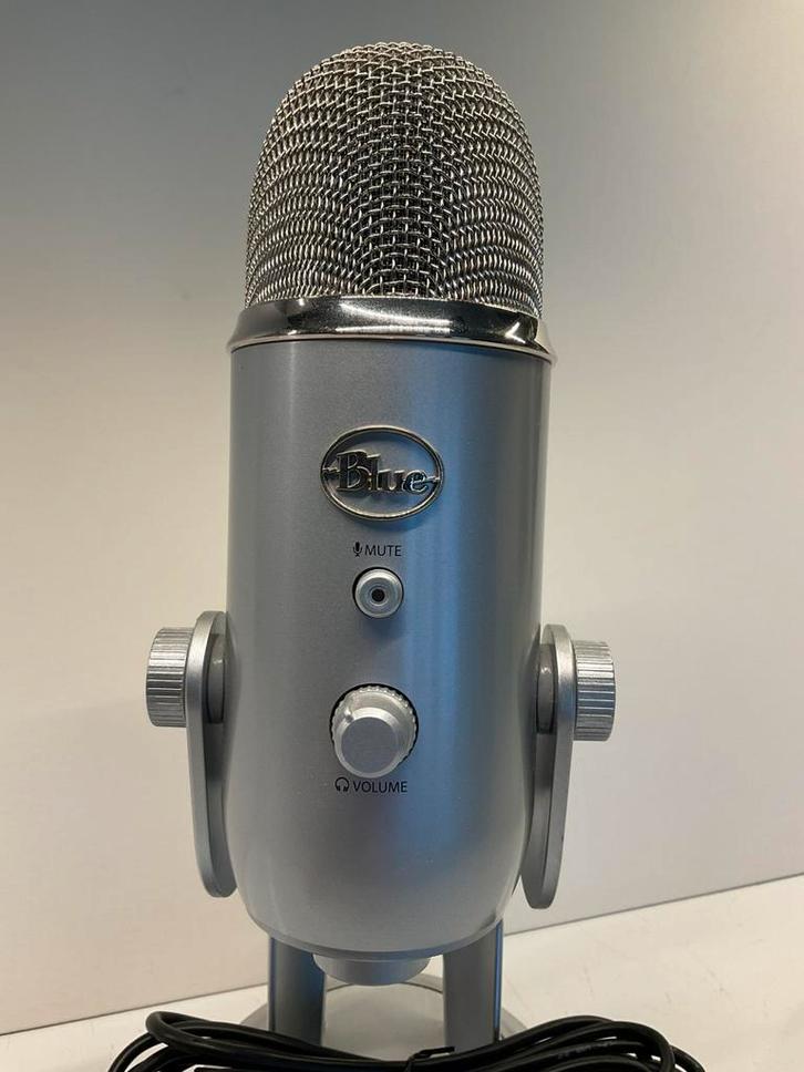 Blue Yeti, USB Microfoon, Muziek en Instrumenten, Microfoons, Zo goed als nieuw, Studiomicrofoon, Ophalen