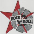 Rock'n'Roll stoffen opstrijk patch embleem #6, Verzenden, Nieuw, Kleding