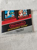 1 Nintendo NES Duck Hunt/Mario Bros-boekje, Games en Spelcomputers, Games | Nintendo NES, Ophalen of Verzenden, Zo goed als nieuw