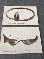 Duo bizarre oude postkaarten Louvre Parijs, Verzamelen, Postkaarten | Buitenland, Ophalen of Verzenden, 1920 tot 1940, Ongelopen