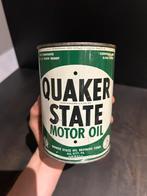 Bidon d’huile olie blik oil can Quaker state olieblik USA, Verzamelen, Ophalen of Verzenden, Zo goed als nieuw