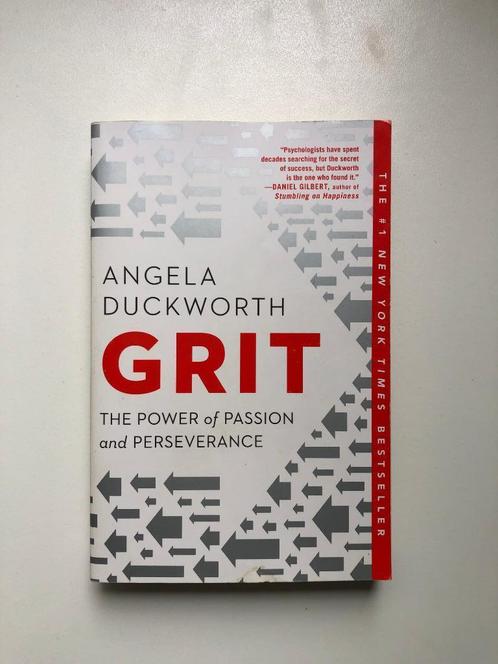 Grit - Angela Duckworth (EN), Livres, Psychologie, Utilisé, Autres sujets/thèmes, Enlèvement ou Envoi