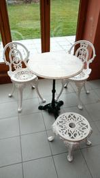 tuintafels(marmer)en banken, Ophalen, Zo goed als nieuw, Rechthoekig, Overige materialen