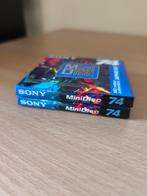 2x Sony minidisc MDW-74AL, Cd's en Dvd's, Cassettebandjes, Ophalen of Verzenden, Nieuw in verpakking, 2 t/m 25 bandjes, Onbespeeld