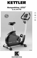 Home Trainer Kettler Lotus 07941-900, Sport en Fitness, Ophalen, Gebruikt, Benen, Hometrainer