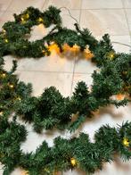 Kerstslinger (ong. 5 m) ingebouwde lichtjes, Diversen, Gebruikt, Ophalen