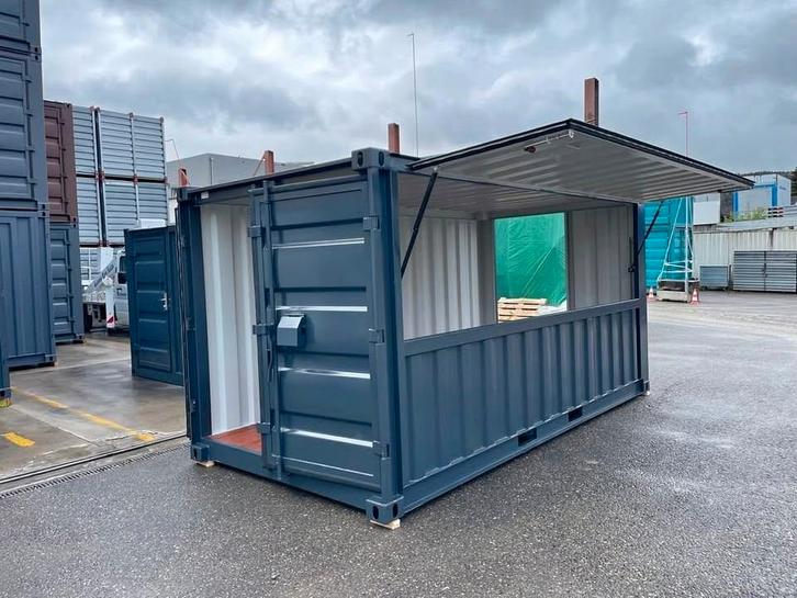 CONTAINERS SNACK 20 PIEDS, Bricolage & Construction, Conteneurs, Enlèvement ou Envoi