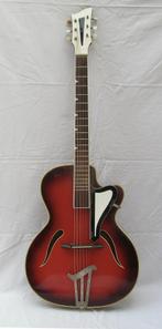 Vintage Herrnsdorf Semi Acoustic 1960's DDR, Ophalen, Gebruikt, Semi-solid body, Overige merken