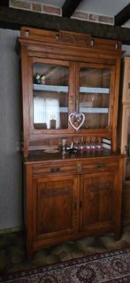 Antieke vitrinekast, Antiek en Kunst, Antiek | Meubels | Kasten, Ophalen