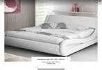 Bed 160cm, Huis en Inrichting, Slaapkamer | Bedden, Ophalen, Nieuw, Wit