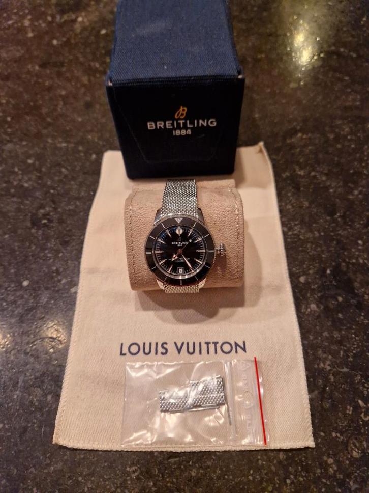 Breitling Superocean Heritage b31 40mm 8j garantie Nieuwstaa, Handtassen en Accessoires, Horloges | Heren, Nieuw, Breitling, Ophalen