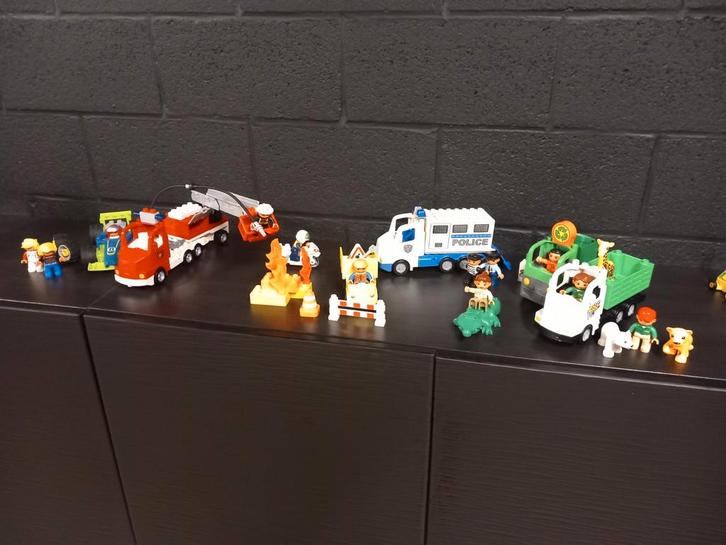 DUPLO Set van verschillende voertuigen, Kinderen en Baby's, Speelgoed | Duplo en Lego, Duplo, Ophalen