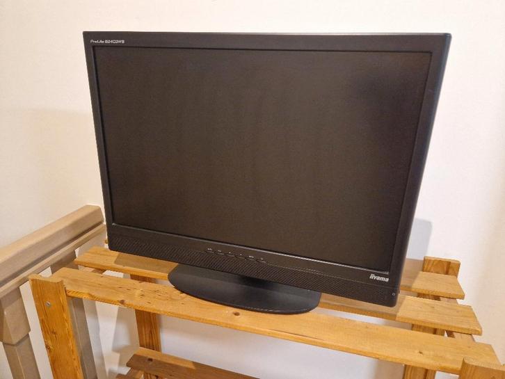 Iiyama ProLite 24" monitor 1920x1200, Computers en Software, Monitoren, Gebruikt, 61 t/m 100 Hz, HDMI, VGA, Ingebouwde speakers