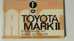 TOYOTA celica -  corolla - Carina - Mark II - Crown manuals, Ophalen of Verzenden