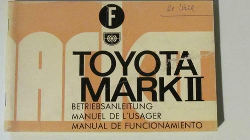 TOYOTA celica -  corolla - Carina - Mark II - Crown manuals, Auto diversen, Handleidingen en Instructieboekjes, Ophalen of Verzenden