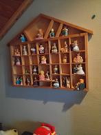 Vitrinekastje met collectie beertjes., Verzamelen, Ophalen