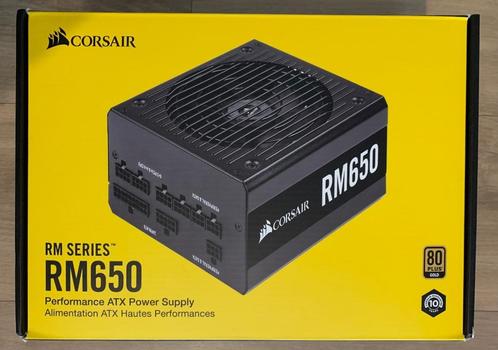 RM Series RM650 — Alimentation entièrement modulaire 650 wat, Computers en Software, Interne voedingen, Zo goed als nieuw, Ophalen of Verzenden