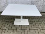 Witte aluminium tuintafel model callas, Tuin en Terras, Ophalen, Gebruikt, Rechthoekig, Aluminium