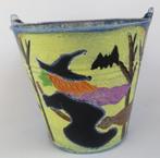 seau d'Halloween avec sorcière, Hobby & Loisirs créatifs, Enlèvement ou Envoi, Neuf, Décoration