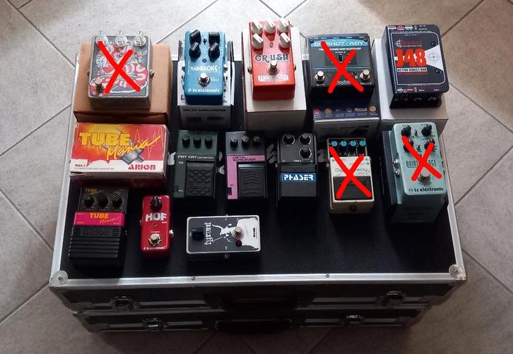 Guitar pedals for sale, Muziek en Instrumenten, Effecten, Gebruikt, Multi-effect, Ophalen of Verzenden