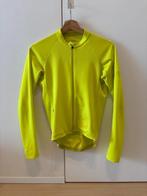 Rapha - Pro Team Long Sleeve Training Jersey Chartreuse - XS, Fietsen en Brommers, Fietsaccessoires | Fietskleding, Gebruikt, Heren