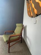 retro stoel, Huis en Inrichting, Stoelen, Ophalen, Gebruikt, Bruin, Retro