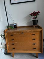 Vintage commode gouden randje, 3 ou 4 tiroirs, 25 à 50 cm, Moins de 100 cm, Vintage