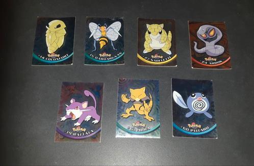 Wotc Era: Lotje 7x reverse foil Topps Pokemonkaarten (FRA), Hobby en Vrije tijd, Verzamelkaartspellen | Pokémon, Foil, Ophalen of Verzenden