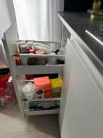 Keukenblok, Huis en Inrichting, Ophalen, Wit, Zo goed als nieuw, 200 cm of meer