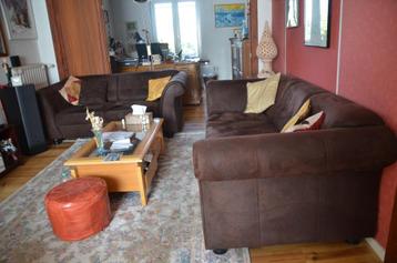 canapé divan nubuck beschikbaar voor biedingen