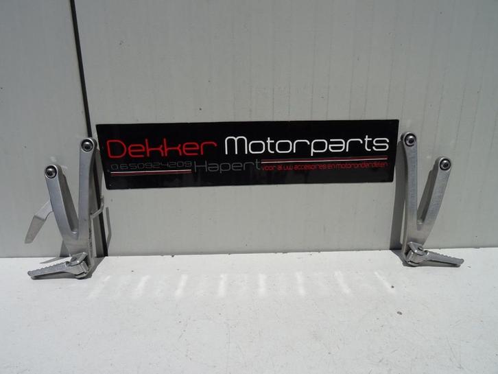 Set Duo / Achter Voetsteunen Honda CBR600RR 2007-2008-2016, Motoren, Onderdelen | Honda, Gebruikt, Ophalen of Verzenden