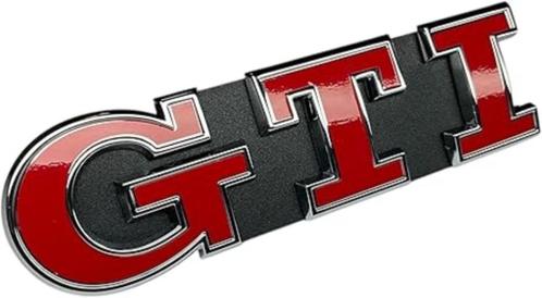 Volkswagen VW GTI Chrome Grille Badge Embleem | Nieuw, Auto diversen, Tuning en Styling, Verzenden
