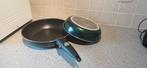 Pannen 2x + afneembare handgreep, Maison & Meubles, Cuisine | Casseroles & Poêles, Enlèvement ou Envoi, Neuf, Casserole ou Cocotte-minute