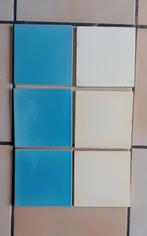 6 oude Belca tegels - 15 x 15, Ophalen, Gebruikt, Minder dan 20 cm, Wandtegels