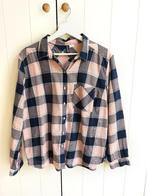 Roze-grijs geruite blouse in flanelstijl – cosy & stoer (Div, Maat 38/40 (M), Divided, Ophalen of Verzenden, Zo goed als nieuw