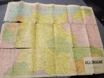 Landkaart Allemange - Duitsland, Boeken, Atlassen en Landkaarten, Gelezen, Duitsland, Ophalen of Verzenden, Landkaart