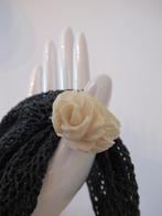 ring-hoorn-been-runderbot-boho-handgesneden-jaren60-VINTAGE, Ophalen of Verzenden, Ring