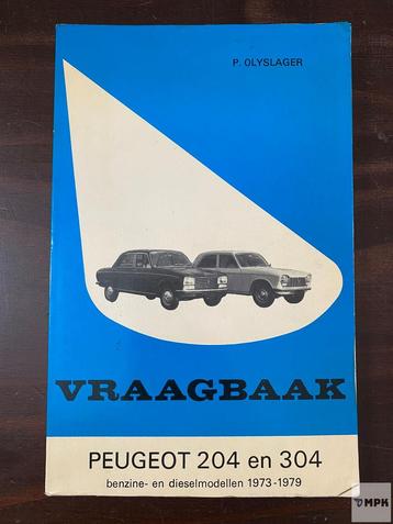 Vraagbaak Peugeot 204 304 1973-1979 Nederlands beschikbaar voor biedingen