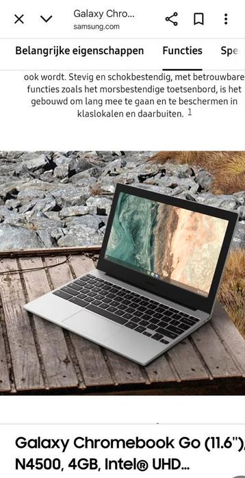 Galaxy Chromebook Go beschikbaar voor biedingen