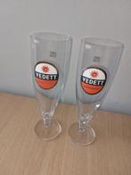 Vedett hoog bierglas, Ophalen of Verzenden, Zo goed als nieuw, Glas of Glazen, Duvel