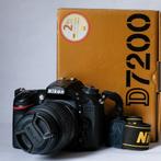 Nikon 7200 + Lens 18-55 + 2x batterijen + Speedlight, Spiegelreflex, Gebruikt, Nikon, Ophalen
