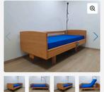 Lit d'hôpital électrique/lit de soins à domicile Volker, 90 cm, 210 cm, Brun, Enlèvement