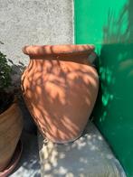 bloempot in terracotta, Tuin en Terras, Bloempotten, Gebruikt, Tuin, Rond, Terracotta