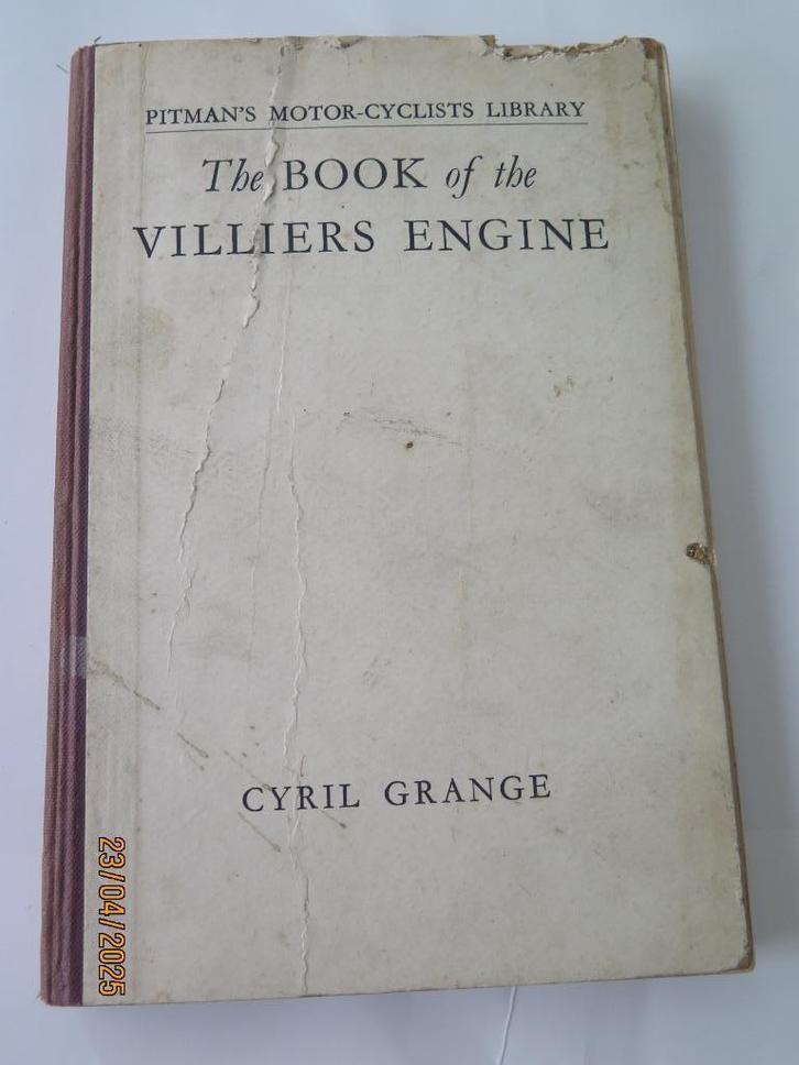 VILLIERS  ENGINES MANUAL BOEK, Motoren, Onderdelen | Oldtimers, Verzenden