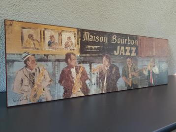 JAZZ HUIS BOURBON IN HOUT NIEUW ! beschikbaar voor biedingen
